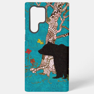 Coque Samsung Galaxy Ours Zen et Arbre Tangé