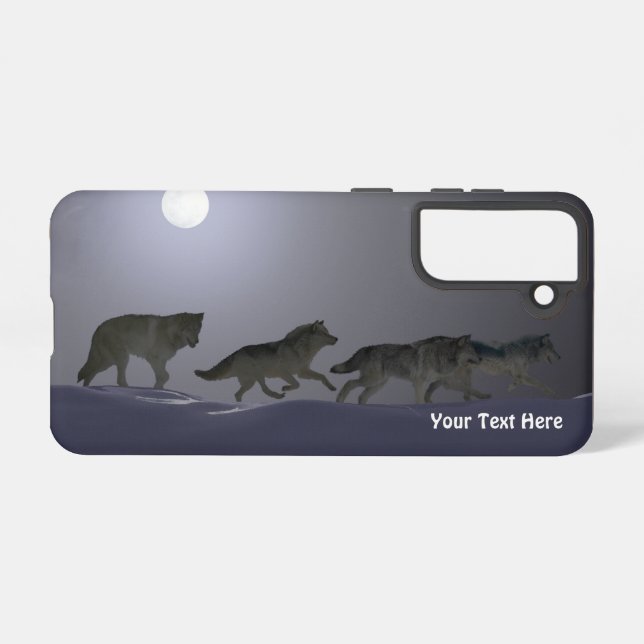 Coque Samsung Galaxy Pack Wolf (Verso Horizontal)