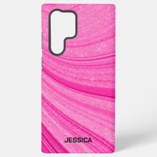 Coque Samsung Galaxy Paillette rose