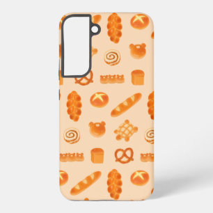 Coque Samsung Galaxy Pain Fluffé Boulangerie Cute Variété Produits au f