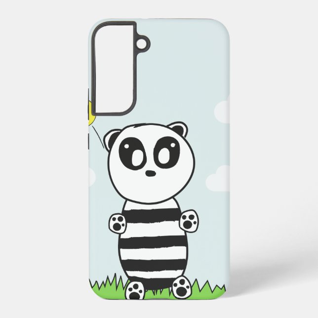 Coque Samsung Galaxy Panda Kids (Verso)