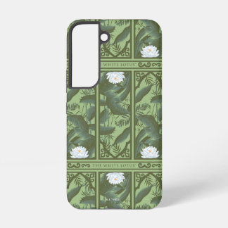 Coque Samsung Galaxy Panneau motif Lotus botanique - The White Lotus