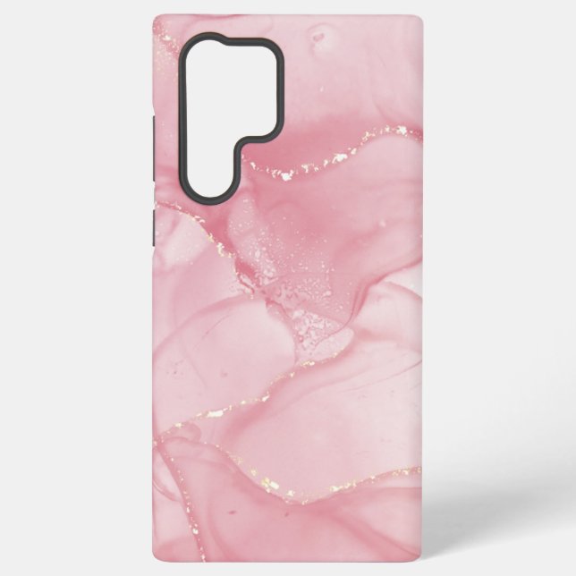 Coque Samsung Galaxy Parties scintillant marbale et or Samsung Galaxy S (Verso)