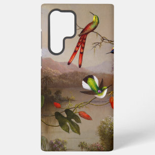 Coque Samsung Galaxy Paysage tropical avec dix colibris