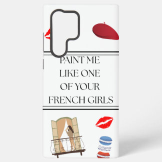Coque Samsung Galaxy Peins-moi comme une de tes filles françaises - est