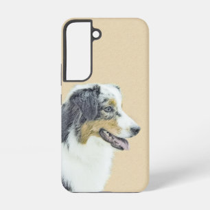 Coque Samsung Galaxy Peinture Australian Shepherd - Art original de chi