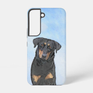 Coque Samsung Galaxy Peinture de Beauceron - Joli Art Original de Chien