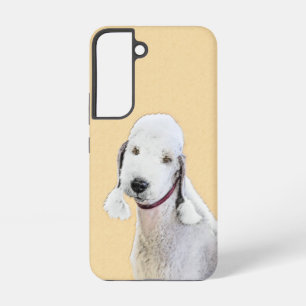 Coque Samsung Galaxy Peinture de Bedlington Terrier - Art original de c