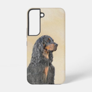 Coque Samsung Galaxy Peinture de Setter Gordon - Art Original de Chien