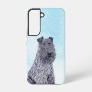 Coque Samsung Galaxy Peinture de Terrier Bleu de Kerry Chiot Mignon Art