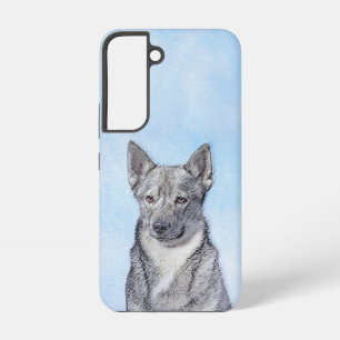 Coque Samsung Galaxy Peinture de Vallhund Suédois - Art Original Mignon