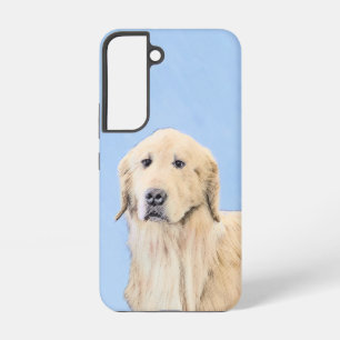 Coque Samsung Galaxy Peinture Golden Retriever - Joli art original chie