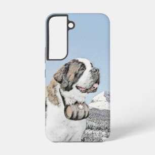 Coque Samsung Galaxy Peinture Saint-Bernard - Art Original et Mignon de