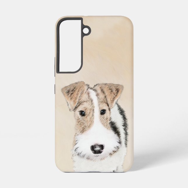 Coque Samsung Galaxy Peinture Terrier de Renard de fil - Cute Original  (Verso)