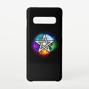 Coque Samsung Galaxy S10 pentagramme du Wiccan
