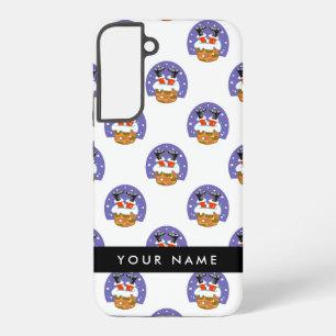 Coque Samsung Galaxy Père Noël À Chimney, Neige, Noël, Nouvel An