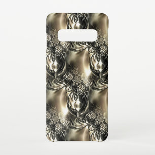Coque Samsung Galaxy S10 Perles dorées