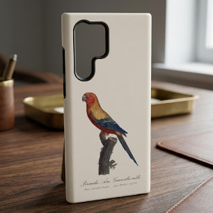 Coque Samsung Galaxy Perruche soleil mâle, Aratinga solstitialis