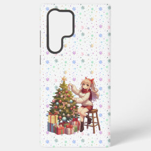 Coque Samsung Galaxy Petite fille Anime tailler l'arbre