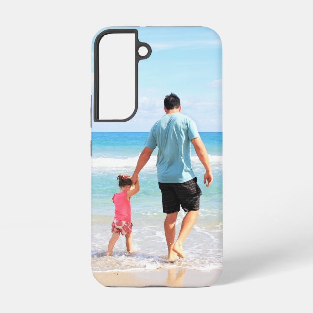 Coque Samsung Galaxy Photo personnalisée Votre famille Photos Cadeau (Verso)