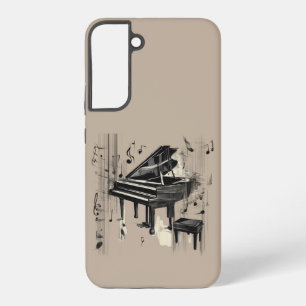 Coque Samsung Galaxy Piano Art Abstrait