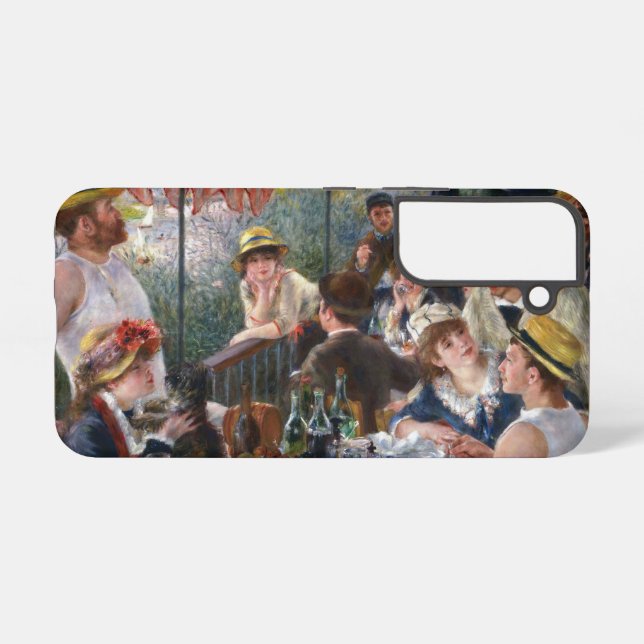 Coque Samsung Galaxy Pierre-Auguste Renoir - Déjeuner de la fête nautiq (Verso Horizontal)