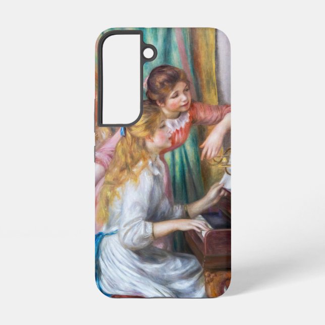 Coque Samsung Galaxy Pierre Auguste Renoir - Jeunes filles au piano (Verso)