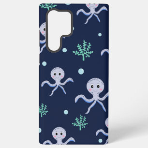 Coque Samsung Galaxy Pieuvre sous la mer motif pour enfants