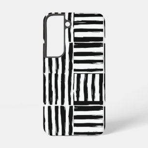 Coque Samsung Galaxy Pinceau monochrome Art Galaxy S22 Coque