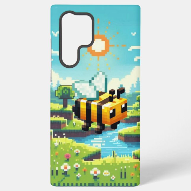Coque Samsung Galaxy Pixel Buzz : L'aventure Sunny Meadow (Verso)