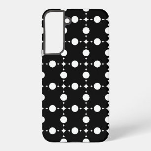 Coque Samsung Galaxy Points blancs, motif à pois, points, pointillé