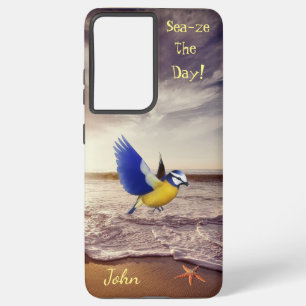 Coque Samsung Galaxy Poisson-étoile d'Oiseau Océanique Personnalisé