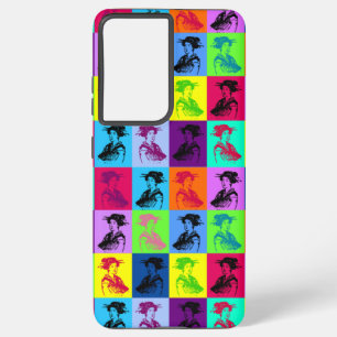 Coque Samsung Galaxy Pop Geisha Carrés
