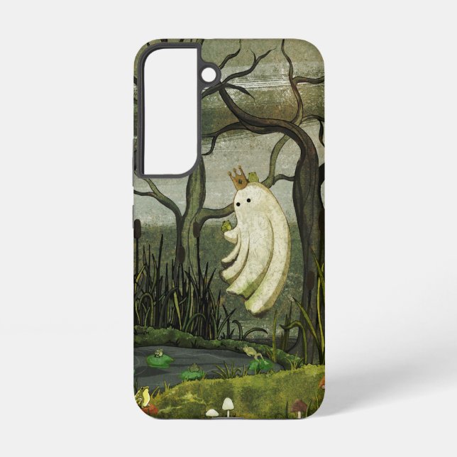 Coque Samsung Galaxy Prince de grenouille (Verso)
