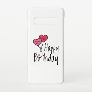 Coque Samsung Galaxy S10 Quelqu'un que j'aime est né aujourd'hui - Joyeux a