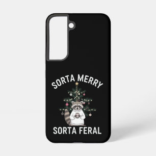 Coque Samsung Galaxy Raton de Noël plutôt joyeux plutôt sauvage Noël
