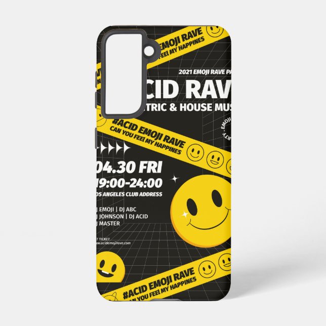 COQUE SAMSUNG GALAXY RAVE ACIDE (Verso)