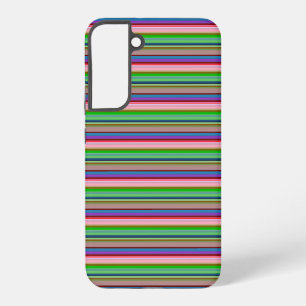 Coque Samsung Galaxy Rayures colorées chaudes