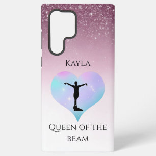 Coque Samsung Galaxy Reine Rose Des Poutres Gymnastique Personnalisée