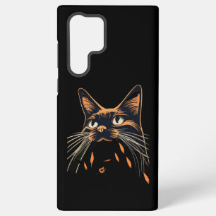 Coque Samsung Galaxy Rencontres de chat mignon humour de l'amateur de c