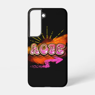 Coque Samsung Galaxy Restez inspiré Graffiti HOPE Graphisme