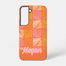 Retro Orange rose Super Psychédélique Personnalisé