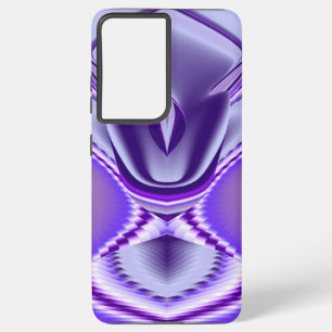 Coque Samsung Galaxy Rêves arc-en-ciel à fleurs violettes