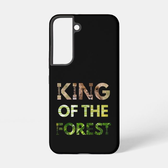 Coque Samsung Galaxy Roi de la Forêt (Verso)