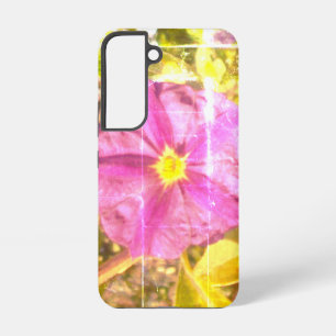 Coque SAMSUNG GALAXY S22 FLEUR VIOLETTE STYLE 