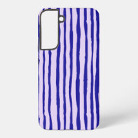 Samsung galaxy boîtier téléphone bleu rayures