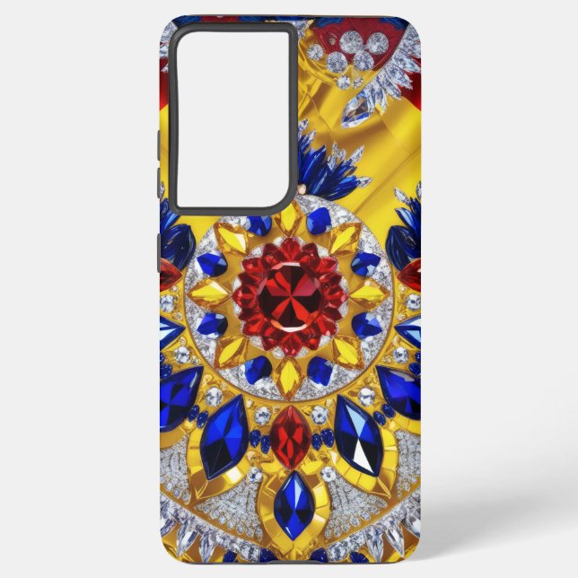 Coque Samsung Galaxy Samsung Galaxy S21 Plus Coque Couleurs roumaines (Verso)