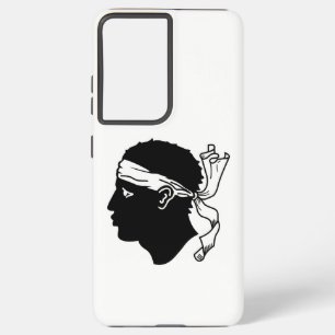 Coque Samsung Galaxy Samsung Galaxy S21 Ultra Coque avec drapeau corse
