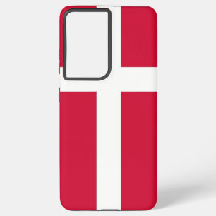 Coque Samsung Galaxy Samsung Galaxy S21 Ultra Coque avec drapeau danois