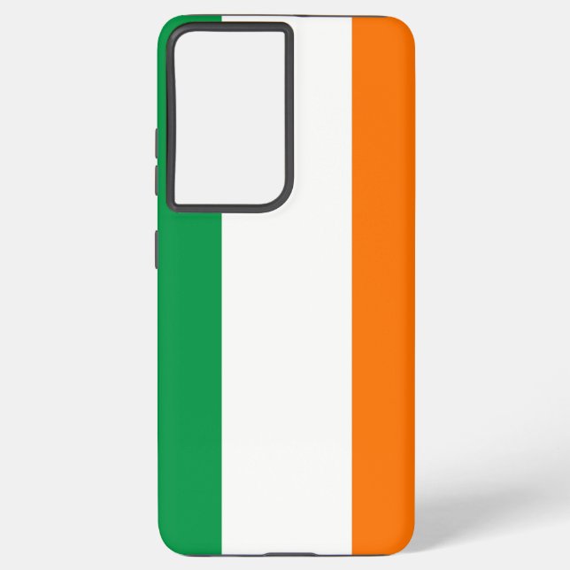Coque Samsung Galaxy Samsung Galaxy S21 Ultra Coque avec drapeau d'Irla (Verso)
